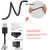 Selfie Ring Light with Cell Phone Holder and Desk Clamp Clip for Live Streaming (2 Pieces)