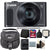 Canon PowerShot SX620 HS 20.2MP Digital Camera Black with LED Video Light and Accessory Kit