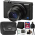 Sony Cyber-shot DSC-RX100 VA 20.1MP 180° Tilting LCD Digital Camera Black + Top Complete Accessory Kit