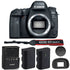 Canon EOS 6D Mark II Full Frame DSLR Camera Body with Canon LP-E6NH Lithium-Ion Battery