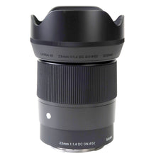 Sigma 23mm f/1.4 DC DN Contemporary Lens for Sony E-Mount with Premium Case Accessory Bundle