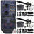 Zoom U-44 Portable 4x4 USB Handy Audio / MIDI Interface + Two VidPro 1
