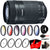 Canon EF-S 55-250mm F4-5.6 IS STM Lens with Accessories for Canon 77D , 80D , 760D and 1300D