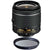 Nikon 18-55mm f/3.5-5.6G VR AF-P DX Nikkor Lens + UV Filter for D3400 D5300 D5499