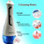 Vivitar Cordless & Rechargeable 360° Water Flosser 3 Modes and Memory Function with Heads Pack of 4