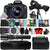 Canon EOS 4000D 18MP DSLR Camera + 18-55mm & 500mm Lens Accessory Kit