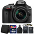 Nikon D3400 24MP Digital SLR Camera with 18-55mm Lens and Accessory Kit