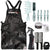 Babyliss PRO Complete Industrial Barbers' Best Accessory Set Includes Apron, Neck Strips, Combs, Brushes and Clips Silver