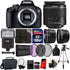 Canon EOS 3000D / Rebel T100 SLR Camera w/ 18-55mm Lens and 32GB Accessory Kit
