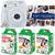 Fujifilm Instax Mini 9 Instant Camera (Smokey White) with Fujifilm 2x 20 Instax Mini Film