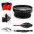 58mm Wide Angle Lens with Accessories for Canon EOS Rebel T4i, T5, T5i, T6, T6s and T6i