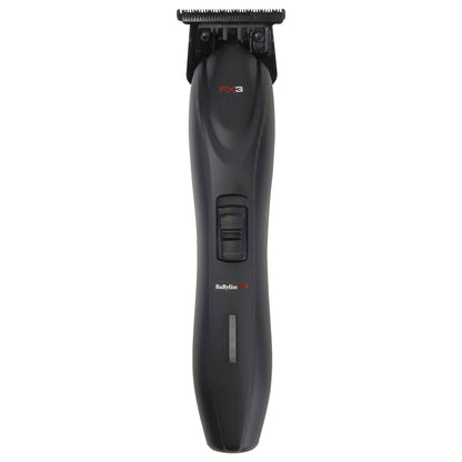 BaByliss Pro FX3  High Torque Trimmer #FXX3TB with Wahl Flat Top Comb Black #3329