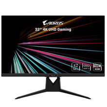 AORUS FI32U 32" (31.5" Viewable) 4K SS IPS Exclusive Built-in ANC, 3840x2160 144Hz 1ms GTG, DP 1.4, HDMI 2.1, 2x USB 3.0, KVM w/ USB Type-C, AMD FreeSync Premium Pro Height Adjust Gaming Monitor