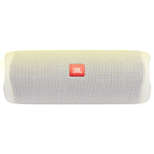 JBL FLIP 5 Waterproof Portable Waterproof Speaker - White with 8" Padded Case