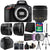 Nikon D3500 24.2MP Digital SLR Camera +  18-55mm Lens + 55mm Telephoto & Wide Angle Lens + Filter Kit + 8GB Memory Card + Wallet Reader + Case + Lens Cap Holder + Tall & Mini Tripod + 3pc Cleaning Kit