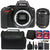 Nikon D5600 24.2MP Digital SLR Camera w/ 18-105mm NIKKOR Zoom Lens and Great Value Kit
