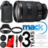 Sony FE 24-105mm f/4 G OSS Standard Zoom Lens SEL24105G with 77mm UV Filter with Accessory Kit