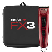 BaByliss PRO FX3 Professional High Torque Cordless Clipper with BaByliss PRO Carrying Case