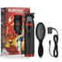 BaByliss Red FX Skeleton Exposed T-Blade Outlining Cordless Trimmer with Replacement Power Cord FXCORD Kit