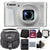 Canon Powershot SX730 HS 20.3MP Digital Camera Silver with 32GB Memory Card