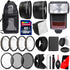 e-TTL Speedlite Flash with Accessory Bundle For Canon T5i T4i t3i 700D 650D