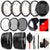 58mm Lens Filter Accessory Kit for Canon EOS Rebel T6i, T6, T5i, T4i,T3i and SL1