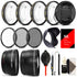 58mm Lens Filter Accessory Kit for Canon EOS Rebel T6i, T6, T5i, T4i,T3i and SL1