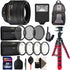 Nikon AF-S NIKKOR 85mm f/1.8G Lens + 67mm UV CPL ND + Macro Kit + 32GB Memory Card + Reader + Slave Flash + Lens Pen + Dust Blower + Hand Grip + Bacpack + Flexible Tripod