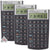 Three Pcs HP 10bII+ Financial Calculator Black