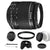 Canon EF-S 18-55mm f/3.5-5.6 IS ll Lens with Accessory Kit For Canon DSLR Cameras