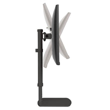 Tripp Lite Single-Display Monitor Stand - Height Adjustable, 17" to 27" Monitors - Up to 27" Screen Support - 13.23 lb Load Capacity - 21.3" Height x 12.6" Width x 7.9" D