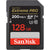 SanDisk Extreme Pro 128GB SDXC UHS-I V30 200MB/s Class 10 Memory Card - 3 Count + Memory Card Holder