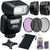Nikon SB-500 AF Speedlight Flash with Batteries, Battery Charger and Kit for Nikon DSLRs