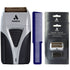 Andis ProFoil Professional Shaver Plus 17255 with 2x Shaver Replacement Cutters and Foil 17280 and Wahl Large Styling Comb - Blue
