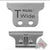 2x Wahl Detailer Professional T Wide Adjustable Trimmer Blade Set # 2215