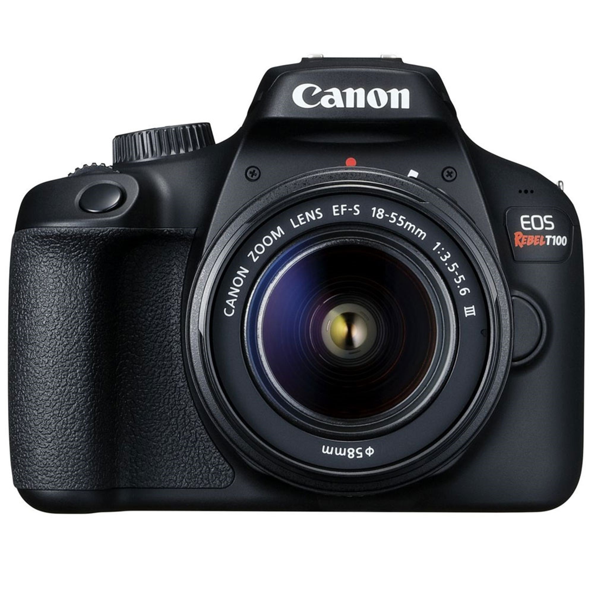 Canon EOS Rebel T100 with EF-S 18-55mm f/3.5-5.6 III Lens and