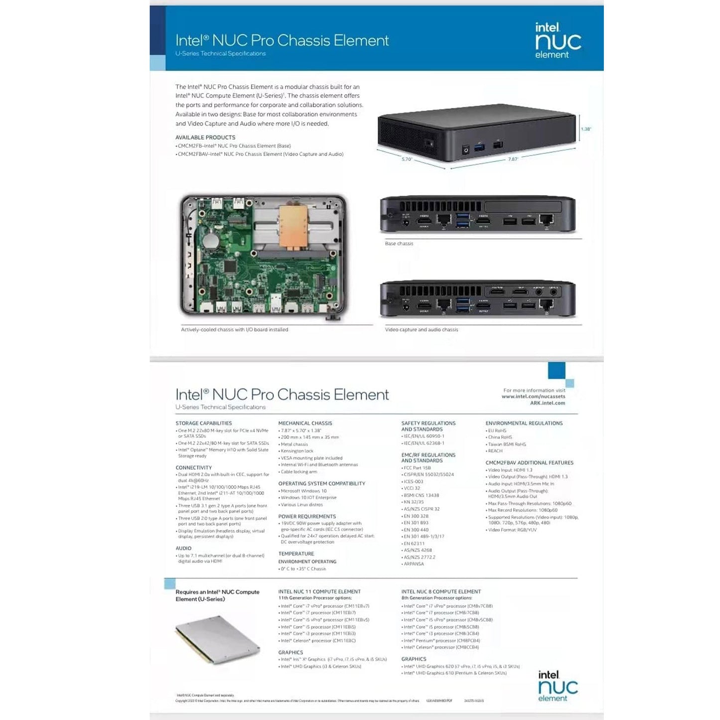 Intel NUC Compute Element CM11EBI58W