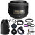 Nikon AF-S DX NIKKOR 35mm f/1.8G Lens with Accessories for Nikon Digital SLR Cameras