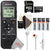 Sony ICD-PX370 Digital Voice Recorder with Headphone Jacks with JBL Tune 110BT Wireless Headphones Kit