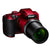 Nikon COOLPIX B600 16MP Full HD Video Recording Wi-Fi Digital Camera (Red)