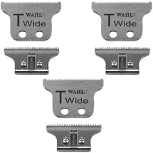3x Wahl Detailer Professional T Wide Adjustable Trimmer Blade Set # 2215