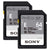 Sony 64GB SF-E Series UHS-II Class 10 V30 U3 Read Speed 270 MB/s Write Speed 70 MB/s SDXC Memory Card - 2 Count