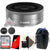 Canon EF-M 22mm f2 STM APS-C Compact System Lens Silver + Top Accessory Kit