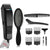 Conair Simple Cut HC93W 10 Piece Hair Clipper Taper Cutting Home Kit Trimmer + Pro Pop Fold Detangling Brush BWP824-GREY