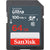 4x SanDisk 64GB Ultra SDXC UHS-I Memory Card + Memory Card Holder
