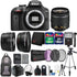 Nikon D3400 24MP DSLR Camera with 18-55mm Lens and 24GB Accessory Bundle