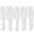 5 Units Wahl Flat Top Comb White #3329-100