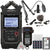 Zoom H4n Pro 4-Input / 4-Track Digital Portable Audio Handy Recorder + Vivitar Streaming Microphone Accessory Kit +  Zoom APH-4nPro Accessory Pack + Mic Clip Adaptor + RC4 Remote Control +  Protective Case + Rechargeable Battery and Charger