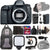 Canon EOS 6D Mark II Built-in Wi-Fi Digital SLR Camera with Top Accessory Bundle