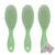 3x Conair Pro Baby Brush Extra Gentle for Little Heads (Green)